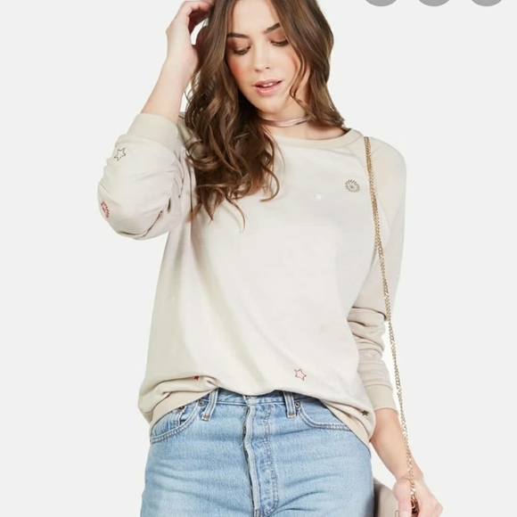 Lauren Moshi Bandana Elements sweatshirt/pullover - Picture 1 of 9